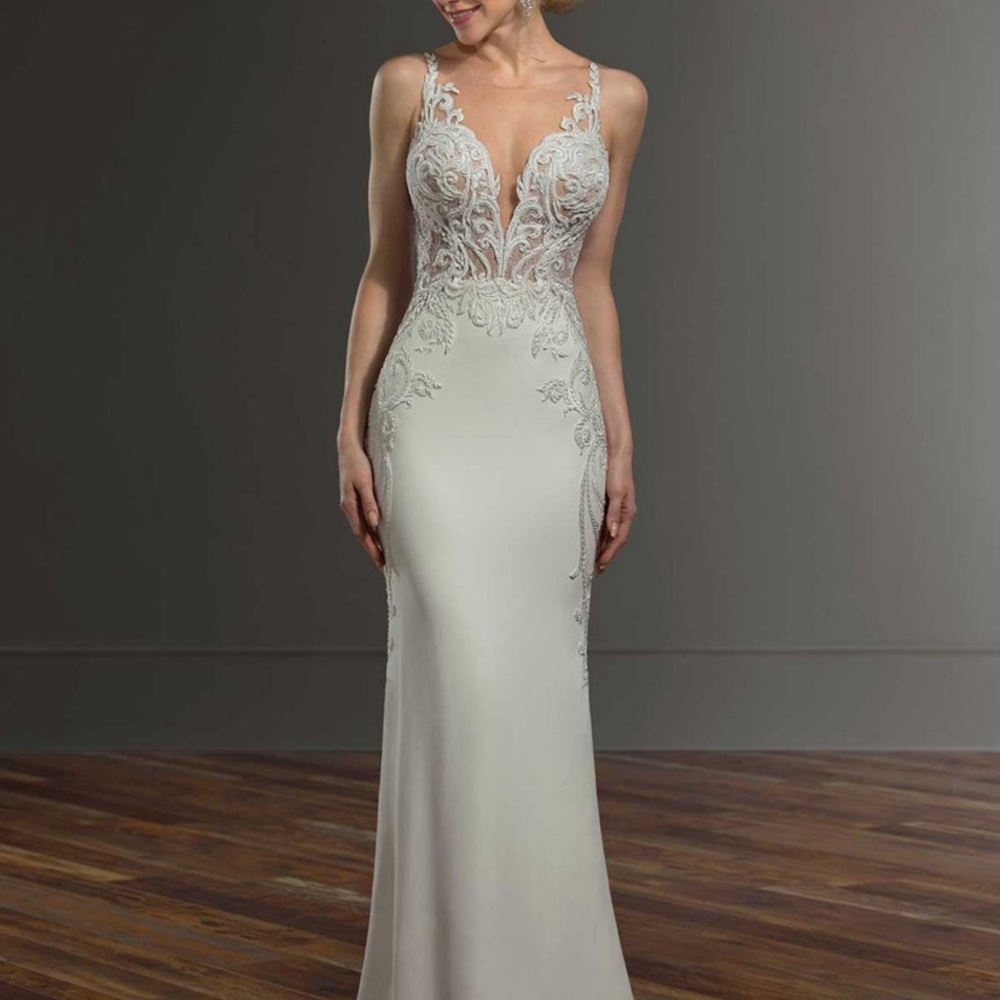 Martina Liana 1013 Wedding Dress | Used, Size: 2, $2,200